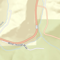 Highway 3, Hayfork, CA 96041, USA Street Map