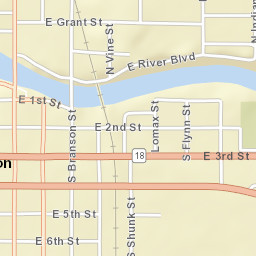 198 East 3rd Street, Marion, IN 46952, USA Street Map