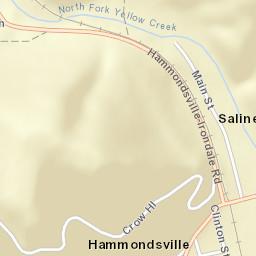Hammondsville Ohio Street Map