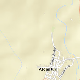Alcantud Street Map