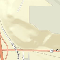 Alton California Street Map