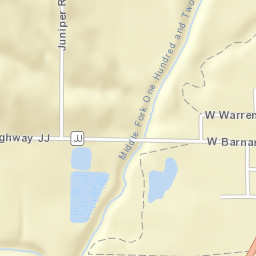 198 Wolfers St Hopkins, Missouri Street Map