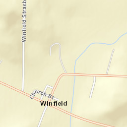Winfield Ohio Street Map