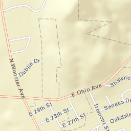 Candlelight Villas Ohio Street Map