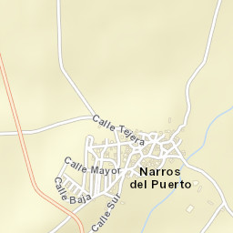 Narros del Puerto Street Map