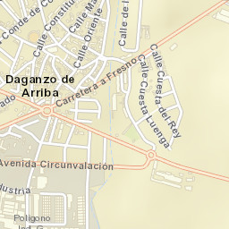 Daganzo de Arriba Street Map