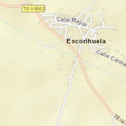 Escorihuela Street Map