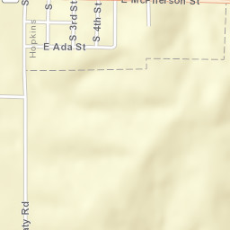 600-998 East McPherson Street, Hopkins, MO Street Map
