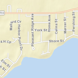 Harbor Point Ohio Street Map