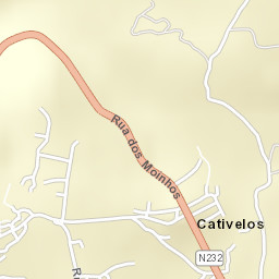 Cativelos Street Map