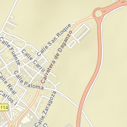 Ajalvir Street Map