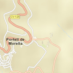 Portell de Morella Street Map