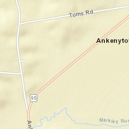 Ankenytown Ohio Street Map