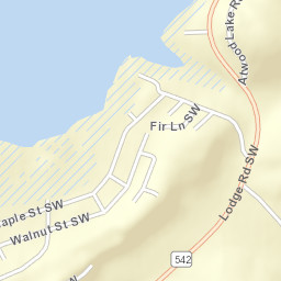 Sunset Valley Ohio Street Map