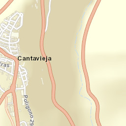 Cantavieja Street Map