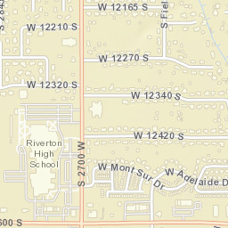 2843 Hayden Ridge Way Riverton UT Street Map