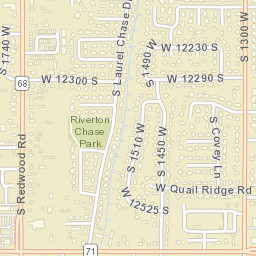 12419 1700 W Riverton UT 84065 Street Map