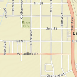 Eaton Street Map