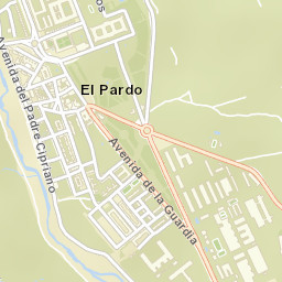 El Pardo Street Map