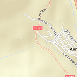 Auñón Street Map