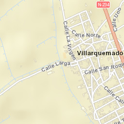 Villarquemado Street Map