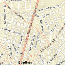 Ptolemaḯda Street Map