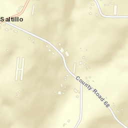 Saltillo Ohio Street Map