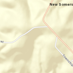 New Somerset Ohio Street Map