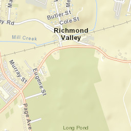 Richmond Valley New York Street Map