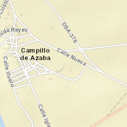 Campillo de Azaba Street Map