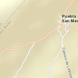 Puebla de San Medel Street Map