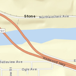 Stone California Street Map