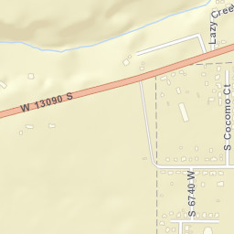7000-7068 West 13090 South, Herriman Street Map