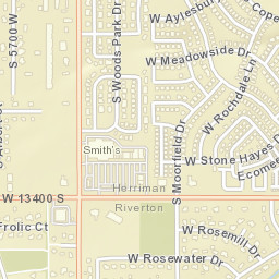 13222 Herriman Rose Boulevard, Herriman Street Map
