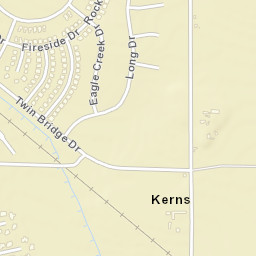 Kerns Colorado Street Map