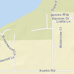 Harmons Landing Ohio Street Map