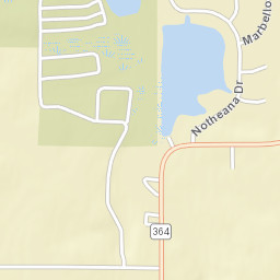 Southmoor Shores Ohio Street Map