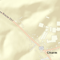 Charm Ohio Street Map