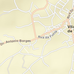 Vila Nova de Tazem Street Map
