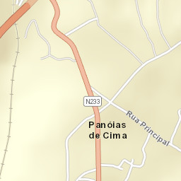 Panoias de Cima Street Map