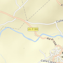 Villafranca de la Sierra Street Map