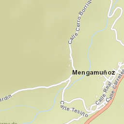 Mengamuñoz Street Map