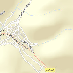 Moratilla de los Meleros Street Map