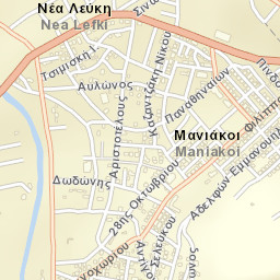Maniákoi Street Map