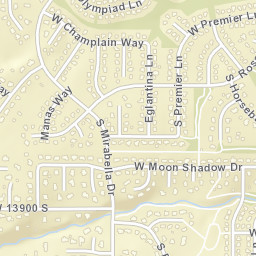6076 W Desert Star Ln Herriman UT Street Map