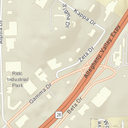 163-173 Gamma Drive, Pittsburgh, PA Street Map