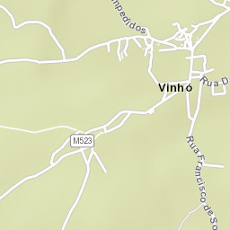 Vinhó Street Map