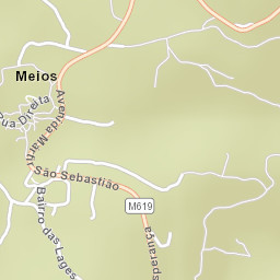 Meios Street Map