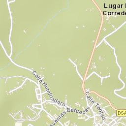 La Alberca Street Map