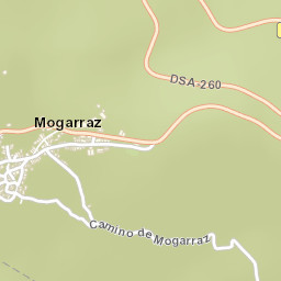 Mogarraz Street Map